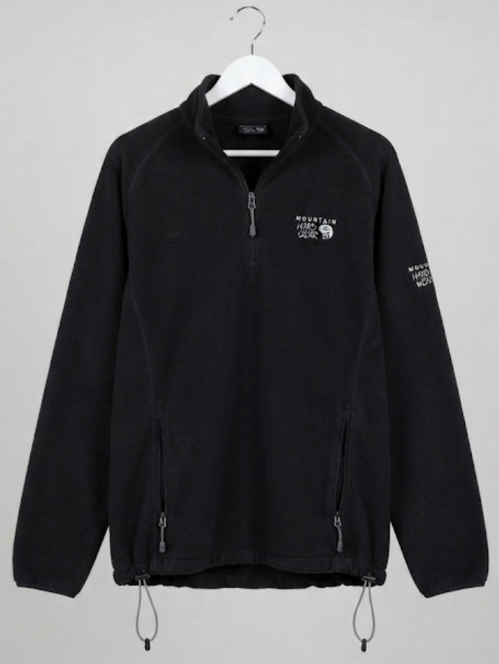 Mountain Hardwear FleeceMen's Deep Drift™ Fleece Full Zip Black Size Large - Picture 2 of 8